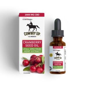 CowboyUp 2000mg front white