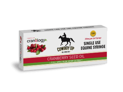 Cowboy Up Cranberry Seed Oil with CBD