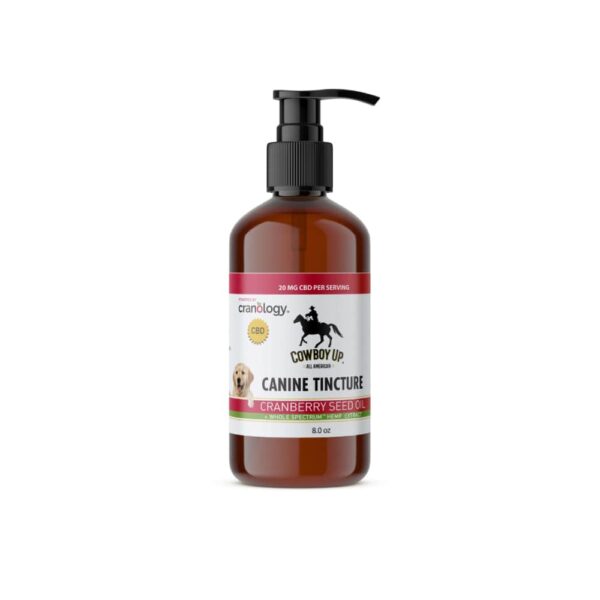 Cowboy Up - Canine Tincture with CBD 8 oz bottle